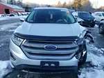 2015 Ford Edge Sel Silver vin: 2FMTK4J82FBC36087