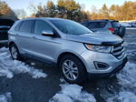 2015 Ford Edge Sel Silver vin: 2FMTK4J82FBC36087