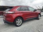 2015 Ford Edge Sel Red vin: 2FMTK4J83FBB90480