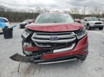 2015 Ford Edge Sel Red vin: 2FMTK4J83FBB90480