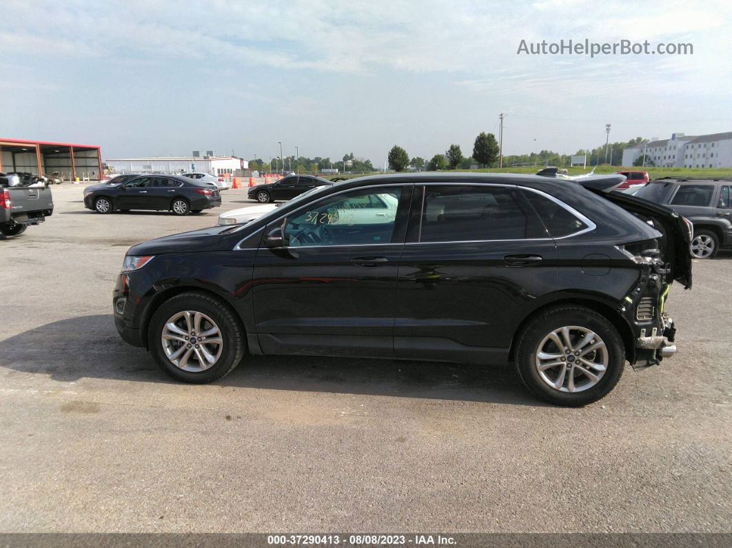 2015 Ford Edge Sel Black vin: 2FMTK4J83FBC03650