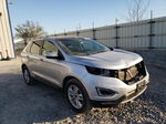 2015 Ford Edge Sel Silver vin: 2FMTK4J83FBC21582