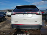 2015 Ford Edge Sel White vin: 2FMTK4J84FBB41515