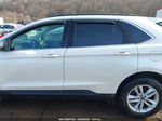 2015 Ford Edge Sel White vin: 2FMTK4J84FBB41515