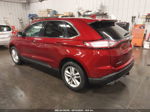 2015 Ford Edge Sel Красный vin: 2FMTK4J87FBB73407