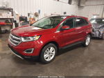 2015 Ford Edge Sel Красный vin: 2FMTK4J87FBB73407