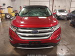 2015 Ford Edge Sel Red vin: 2FMTK4J87FBB73407