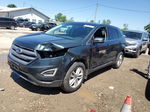 2015 Ford Edge Sel Зеленый vin: 2FMTK4J87FBC06065