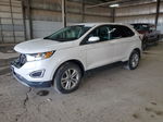 2015 Ford Edge Sel White vin: 2FMTK4J87FBC12206