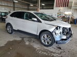 2015 Ford Edge Sel White vin: 2FMTK4J87FBC12206