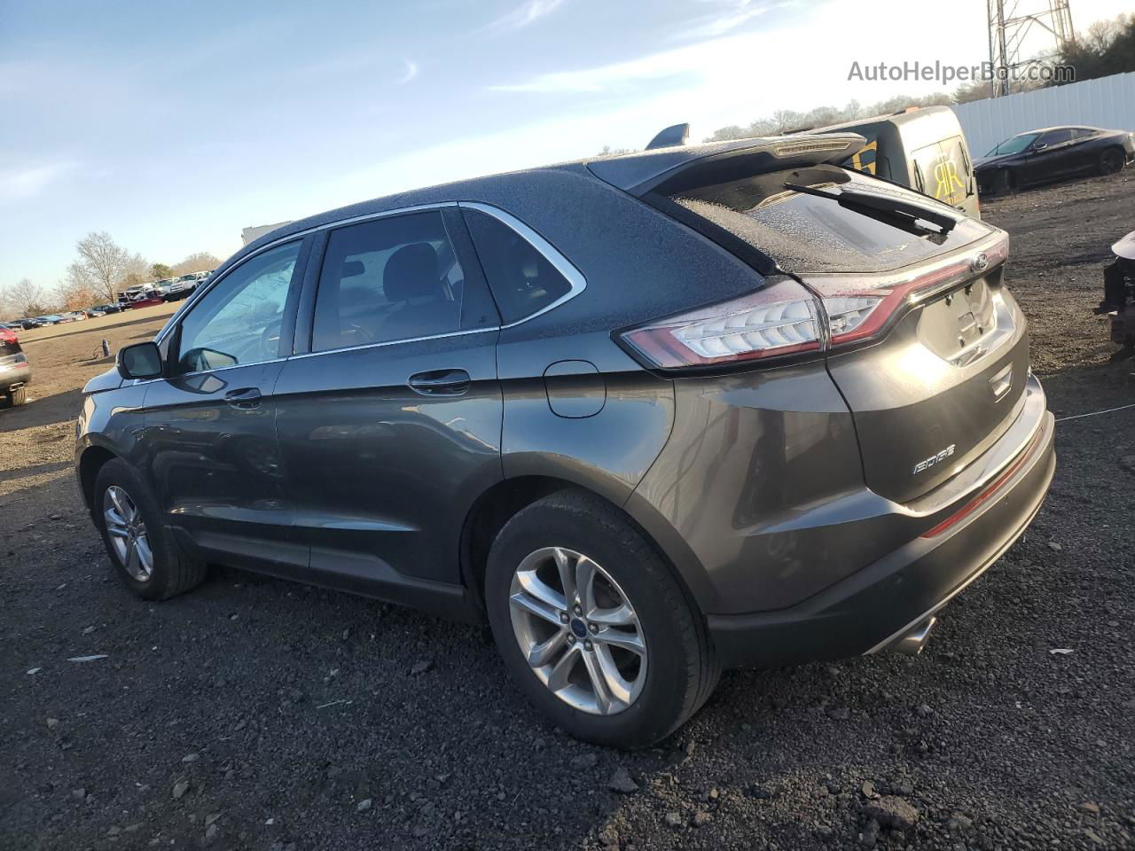 2015 Ford Edge Sel Charcoal vin: 2FMTK4J87FBC21777