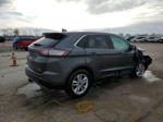 2015 Ford Edge Sel Gray vin: 2FMTK4J88FBC37647