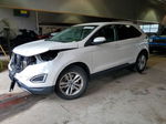 2015 Ford Edge Sel Белый vin: 2FMTK4J89FBB82514