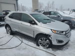 2015 Ford Edge Sel Silver vin: 2FMTK4J8XFBB35962