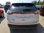 2015 Ford Edge Sel White vin: 2FMTK4J8XFBB55211