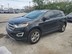 2015 Ford Edge Sel Черный vin: 2FMTK4J8XFBC31509