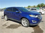 2015 Ford Edge Sel Blue vin: 2FMTK4J91FBB00641