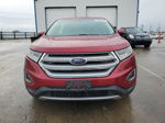 2015 Ford Edge Sel Red vin: 2FMTK4J91FBC03834