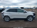 2015 Ford Edge Sel White vin: 2FMTK4J91FBC07947