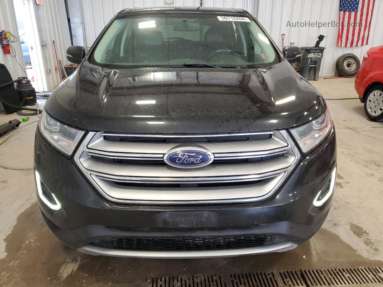 2015 Ford Edge Sel Black vin: 2FMTK4J92FBB59827