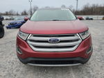 2015 Ford Edge Sel Красный vin: 2FMTK4J92FBC32128