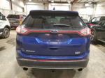 2015 Ford Edge Sel Blue vin: 2FMTK4J93FBC02474