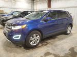 2015 Ford Edge Sel Синий vin: 2FMTK4J93FBC02474