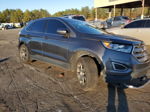 2015 Ford Edge Sel Charcoal vin: 2FMTK4J93FBC09876