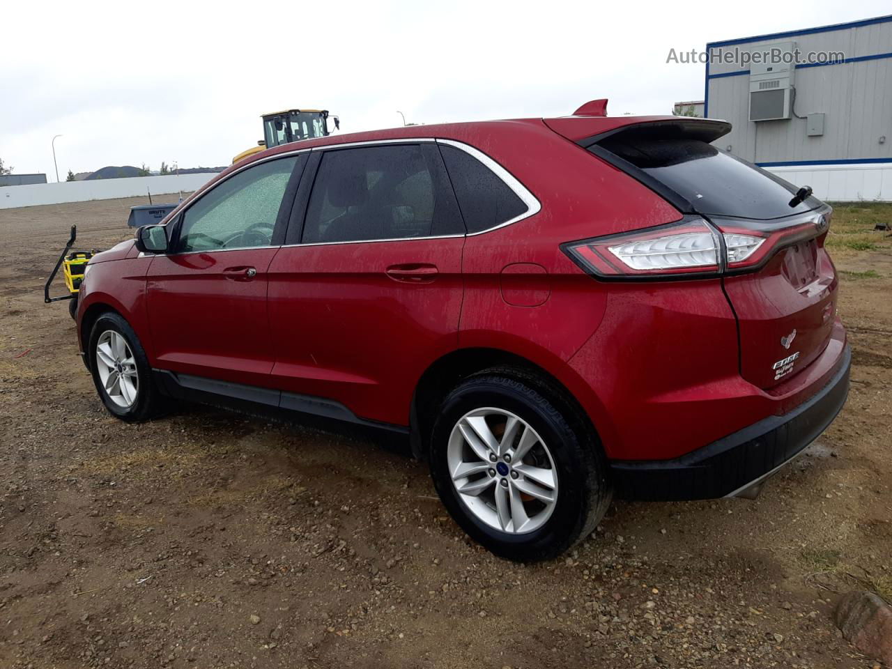 2015 Ford Edge Sel Red vin: 2FMTK4J95FBB27535