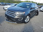 2015 Ford Edge Sel Gray vin: 2FMTK4J95FBC18630