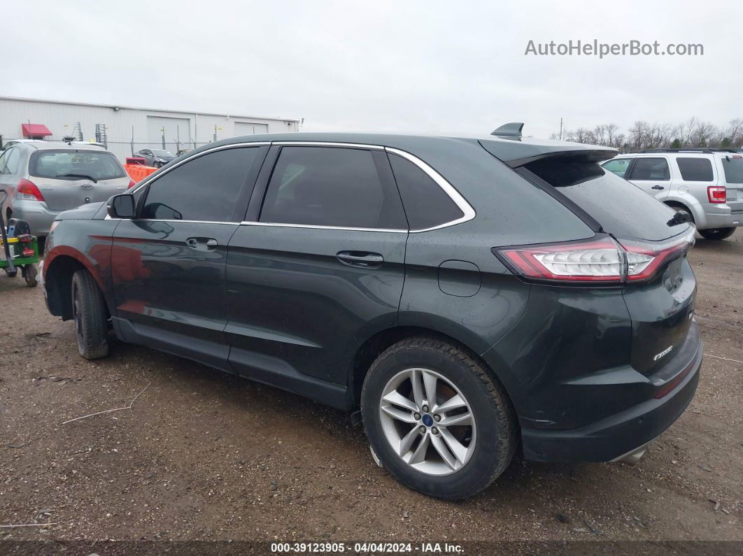 2015 Ford Edge Sel Gray vin: 2FMTK4J96FBB16916