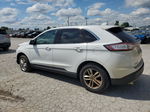 2015 Ford Edge Sel White vin: 2FMTK4J97FBB34891