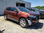 2015 Ford Edge Sel Burgundy vin: 2FMTK4J97FBB64411