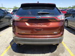 2015 Ford Edge Sel Burgundy vin: 2FMTK4J97FBB64411