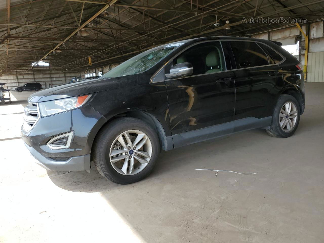 2015 Ford Edge Sel Black vin: 2FMTK4J97FBC21402