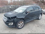 2015 Ford Edge Sel Черный vin: 2FMTK4J98FBB20191