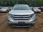 2015 Ford Edge Sel Silver vin: 2FMTK4J98FBC10988