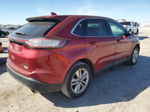 2015 Ford Edge Sel Red vin: 2FMTK4J98FBC23014