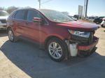 2015 Ford Edge Sel Red vin: 2FMTK4J98FBC23014