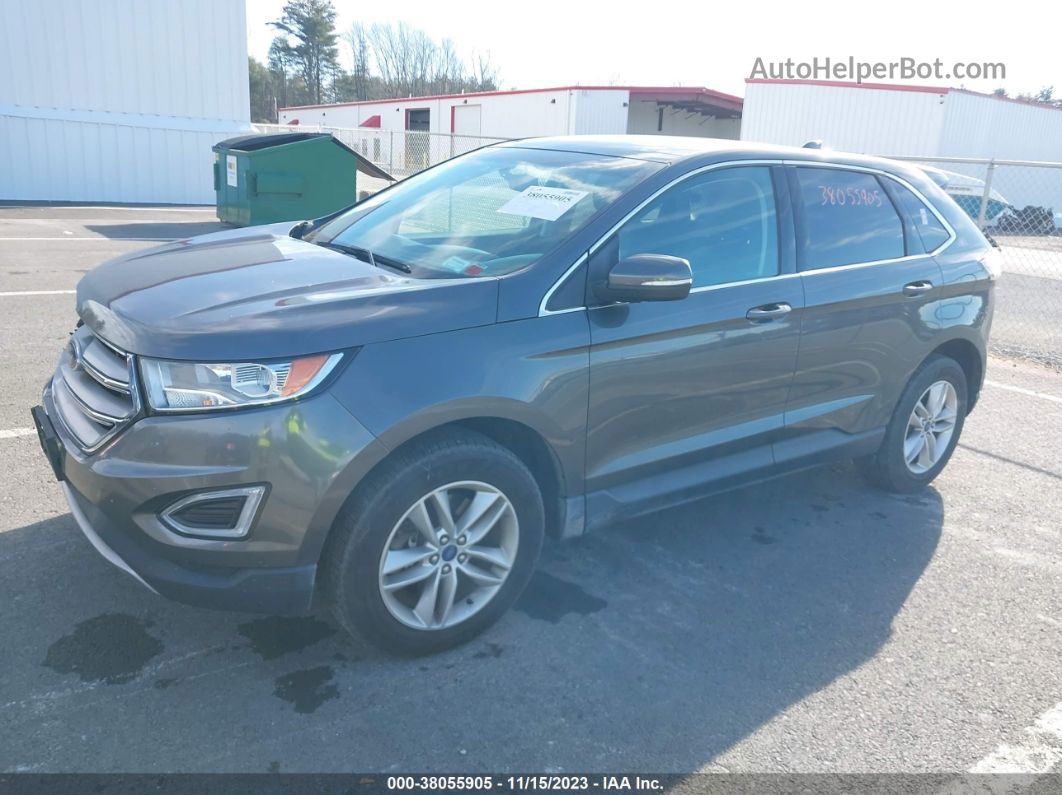 2015 Ford Edge Sel Оловянный vin: 2FMTK4J99FBB63504