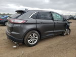 2015 Ford Edge Sel Gray vin: 2FMTK4J99FBB97345