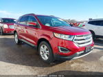 2015 Ford Edge Sel Maroon vin: 2FMTK4J99FBC16590