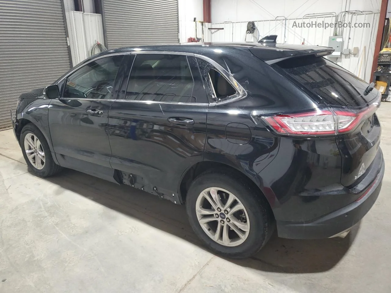 2015 Ford Edge Sel Black vin: 2FMTK4J99FBC40470