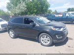 2015 Ford Edge Sel Black vin: 2FMTK4J9XFBB16921