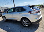 2015 Ford Edge Sel Silver vin: 2FMTK4J9XFBB55086