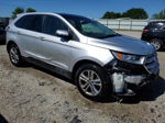 2015 Ford Edge Sel Silver vin: 2FMTK4J9XFBB55086