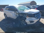 2015 Ford Edge Sel White vin: 2FMTK4J9XFBB68629