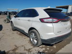 2015 Ford Edge Sel White vin: 2FMTK4J9XFBB68629