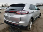 2015 Ford Edge Sel Silver vin: 2FMTK4J9XFBB90596