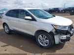 2015 Ford Edge Sel White vin: 2FMTK4J9XFBC34080